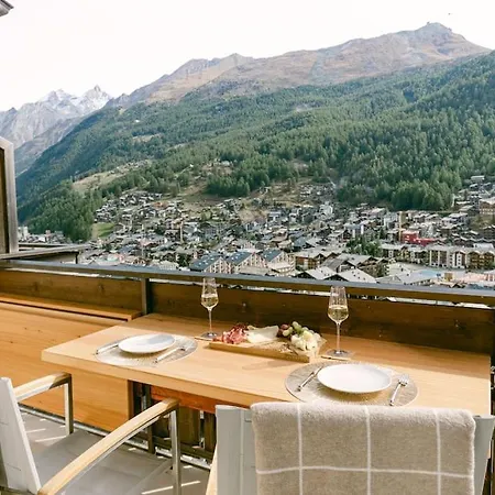 Modern With Sauna And Mountain Views Lejlighed Zermatt